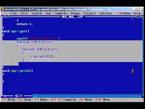 Matrix Addition Using Operator Overloading In C